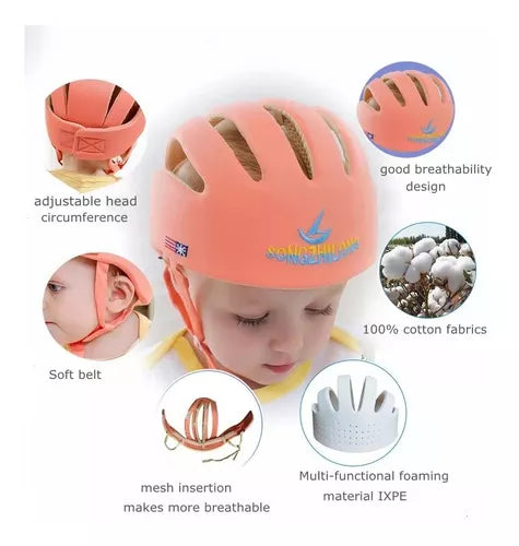 CASCO PROTECTOR ANTIGOLPES PARA BEBES