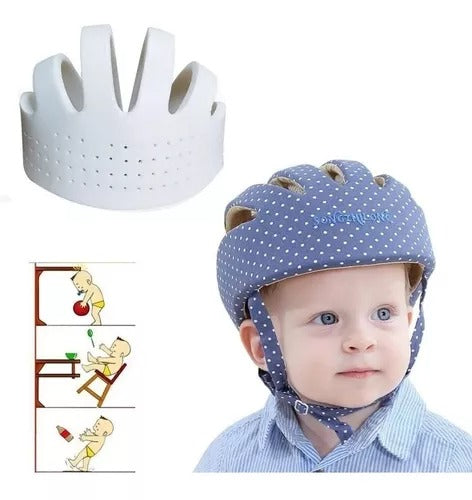 CASCO PROTECTOR ANTIGOLPES PARA BEBES